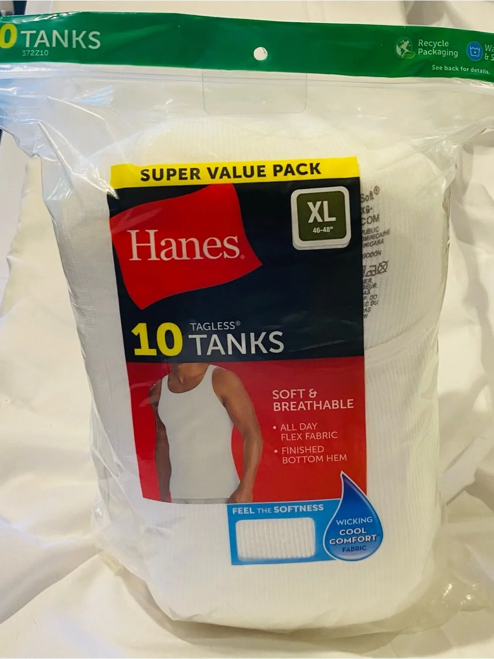 James Tank Tops 10Pack - Size XL
